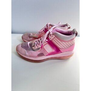 Nike Sneaker Mens 8.5 Eur42 John Elliott x LeBron Icon Baksetball Mid Top Pink